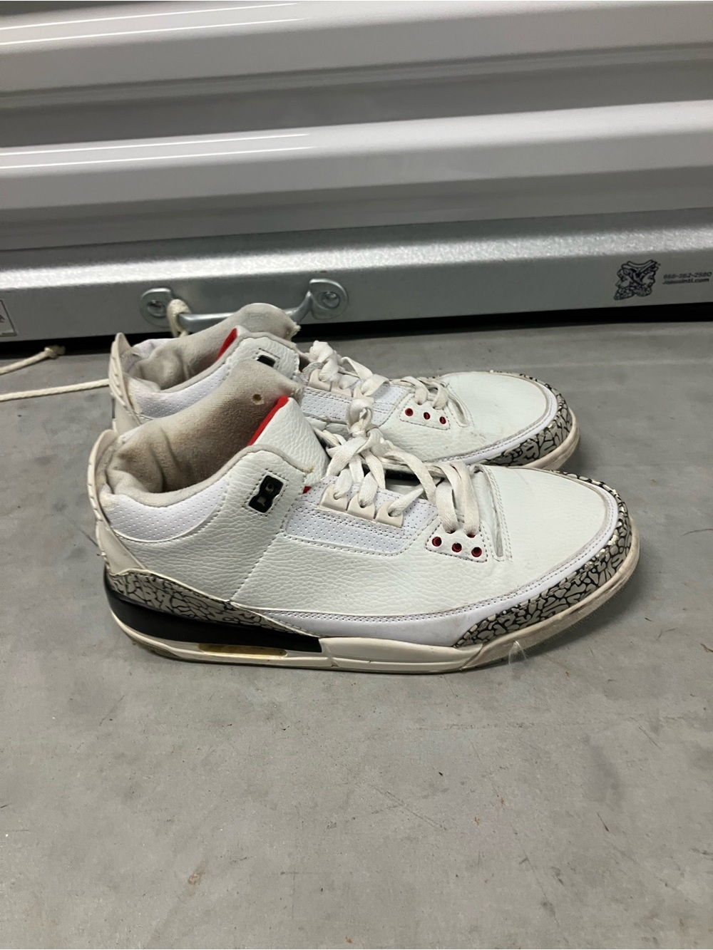 Nike Air Jordan 3 Retro "True Blue" Sneakers